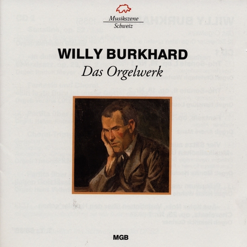 Couverture L'OEUVRE D'ORGUE de Willy BURKHARD