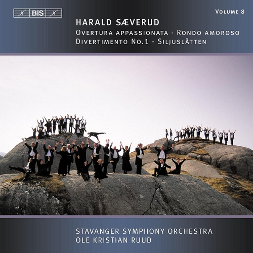 Couverture OVERTURA APPASSIONATA / RONDO AMOROSO / DIVERTIMENTO 1 / ... de Harald SAEVERUD