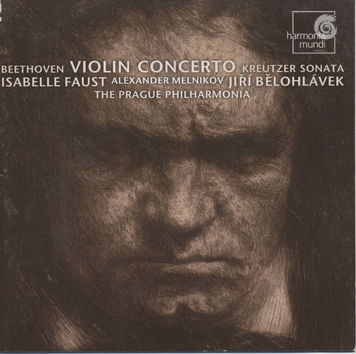 Couverture CONCERTO VIOLON / SONATE VIOLON PIANO 9 "KREUTZER" de Ludwig van BEETHOVEN