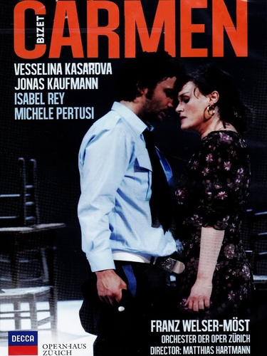 Couverture CARMEN (VERSION AVEC RÉCITATIFS) de Georges BIZET