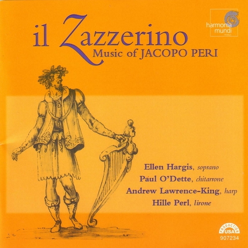 Couverture IL ZAZZERINO: LE VARIE MUSICHE de Jacopo PERI