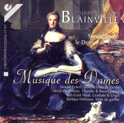 Couverture SONATES POUR LE DESSUS DE VIOLE de Charles Henri BLAINVILLE