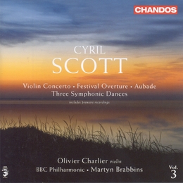 Image du média "CONCERTO VIOLON / FESTIVAL OVERTURE / AUBADE / 3 DANSES SY. de Cyril SCOTT"