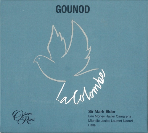 Couverture LA COLOMBE de Charles GOUNOD