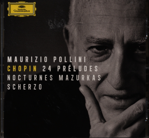 Couverture PRÉLUDES (24) / NOCTURNES (2) / MAZURKAS (4) / SCHERZO de Fryderyk [Frédéric] CHOPIN