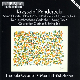 Image du média "MUSIQUE POUR CLARINETTE ET QUATUOR A CORDES de Krzysztof PENDERECKI"