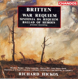 Image du média "WAR REQUIEM / SINFONIA REQUIEM / BALLAD OF HEROES de Benjamin [Lord] BRITTEN"