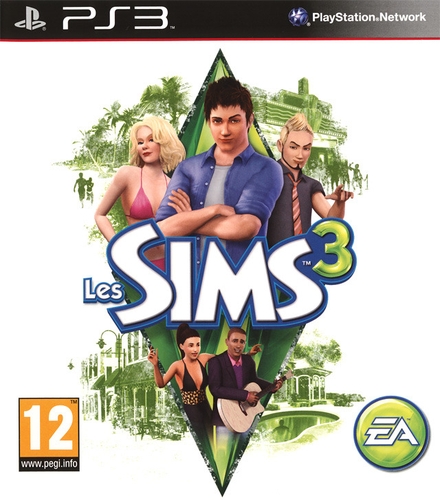 Couverture SIMS 3 (LES) - PS3