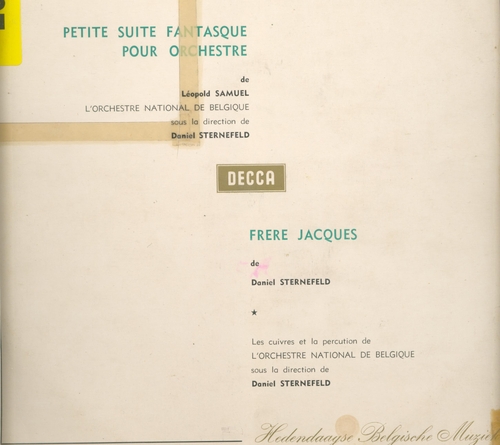 Couverture FRERE JACQUES (+ SAMUEL) de Daniel STERNEFELD