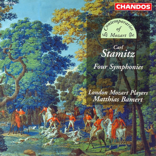 Couverture 4 SYMPHONIES de Karl STAMITZ