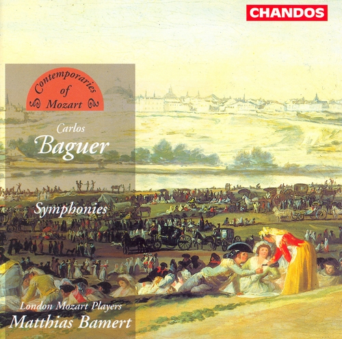 Couverture SYMPHONIE 12,13,16,18 de Carlos BAGUER