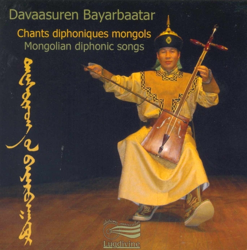 Couverture CHANTS DIPHONIQUES MONGOLS de Davaasuren BAYARBAATAR