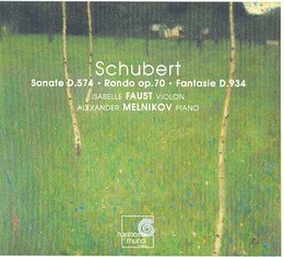 Image du média "SONATE VIOLON PIANO D.574 / RONDO OP.70 / FANTAISIE D.934 de Franz SCHUBERT"