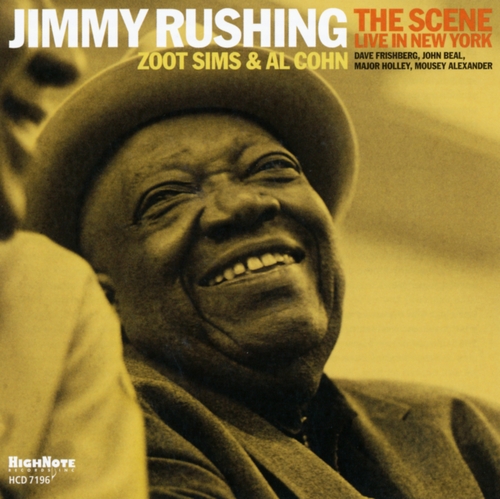 Couverture SCENE (THE) (LIVE IN NEW YORK) de Jimmy RUSHING