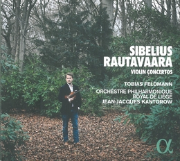 Image du média "VIOLIN CONCERTOS (+ SIBELIUS) de Einojuhani RAUTAVAARA"