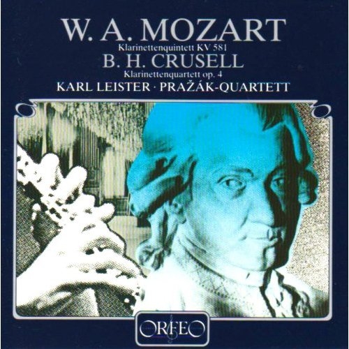 Couverture + CRUSELL: QUATUOR CLAR.OP.4 QUINTETTE CLARINETTE K.581 de Wolfgang Amadeus MOZART