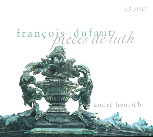 Couverture PIECES DE LUTH de Francois DUFAUT