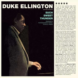 Image du média "SUCH SWEET THUNDER de Duke ELLINGTON AND HIS ORCHESTRA"