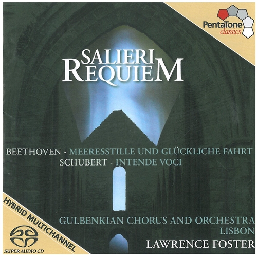 Couverture REQUIEM (+ BEETHOVEN, SCHUBERT) de Antonio SALIERI