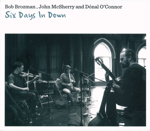 Couverture SIX DAYS IN DOWN de Bob BROZMAN, JOHN MCSHERRY & DÓNAL O'CONNOR