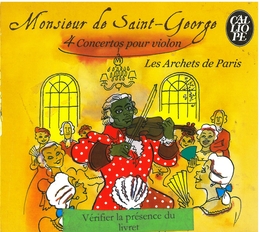 Image du média "CONCERTOS POUR VIOLON (4) de Joseph Boulogne de SAINT-GEORGES"