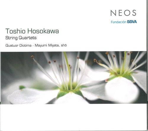 Couverture STRING QUARTETS de Toshio HOSOKAWA