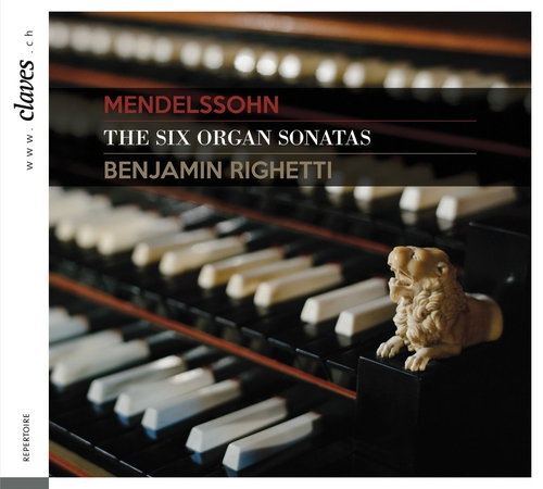 Couverture SONATES ORGUE 1-6 de Felix MENDELSSOHN-BARTHOLDY