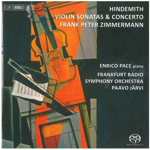 Couverture CONCERTO VIOLON (1939) / SONATE VIOLON de Paul HINDEMITH