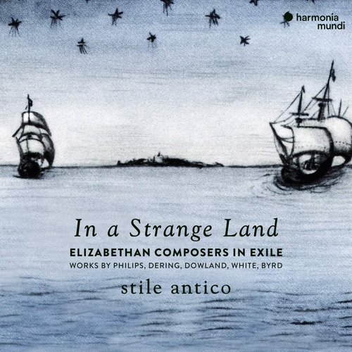 Couverture IN A STRANGE LAND ELIZABETHAN COMPOSERS IN EXILE