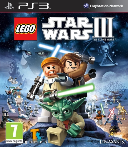 Couverture LEGO STAR WARS 3  : THE CLONE WARS - PS3