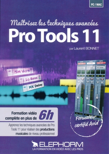 Couverture PRO TOOLS 11 - LES TECHNIQUES AVANCÉES