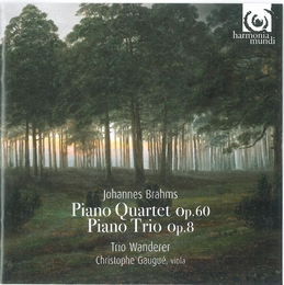 Image du média "QUATUOR CLAVIER 3 / TRIO CLAVIER OP.8 de Johannes BRAHMS"