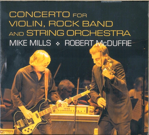 Couverture CONCERTO FOR VIOLIN, ROCK BAND AND STRING ORCHESTRA (+ADAMS/ de Mike MILLS