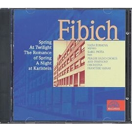 Couverture SYMPHONIE 1 / AT TWILIGHT / ROMANCE OF SPRING de Zdenek [Antonin Vá.] FIBICH