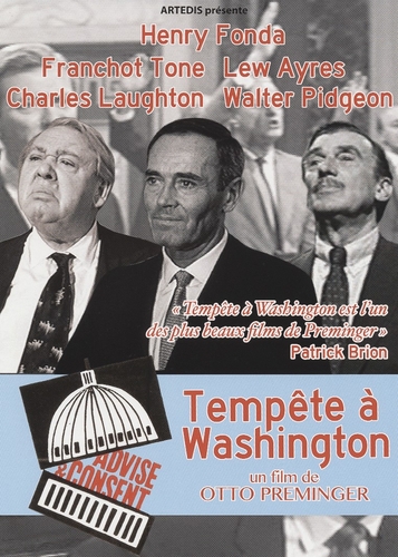 Couverture TEMPÊTE À WASHINGTON de Otto PREMINGER