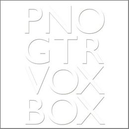 Image du média "PNO GTR VOX BOX de Peter HAMMILL"