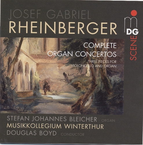 Couverture CONCERTO ORGUE OP.137,177 de Joseph RHEINBERGER