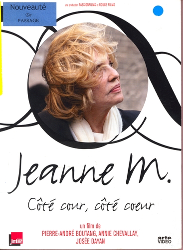 Couverture JEANNE M., CÔTÉ COUR, CÔTÉ COEUR