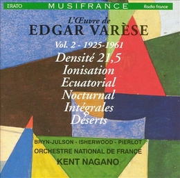 Image du média "DENSITE 21,5 / IONISATION / ECUATORIAL / NOCTURNAL /... de Edgard VARESE"