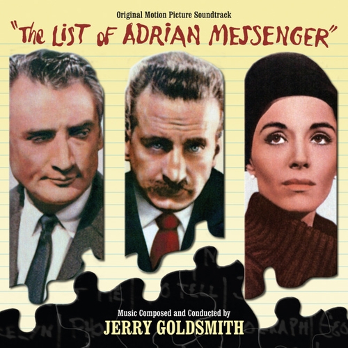 Couverture THE LIST OF ADRIAN MESSENGER de Jerry GOLDSMITH