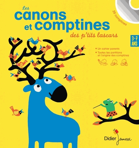 Couverture LES CANONS ET COMPTINES de LES P'TITS LASCARS