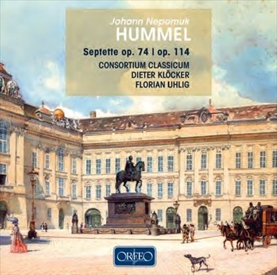 Couverture SEPTETTE OP.74 & OP.114 de Johann Nepomuk HUMMEL