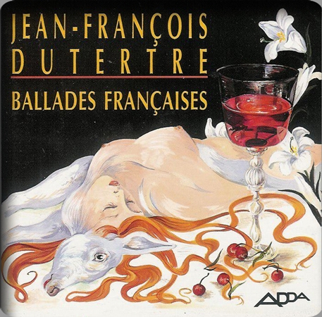 Couverture BALLADES FRANÇAISES de Jean-Francois DUTERTRE