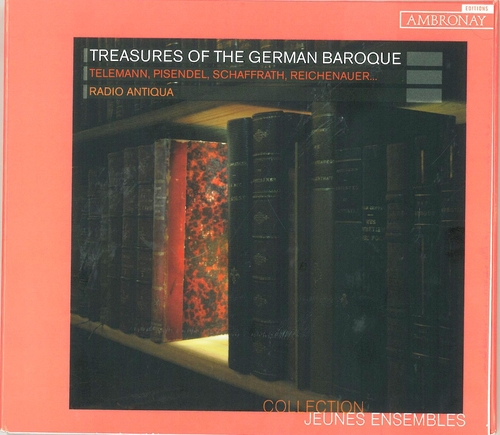 Couverture TREASURES OF GERMAN BAROQUE