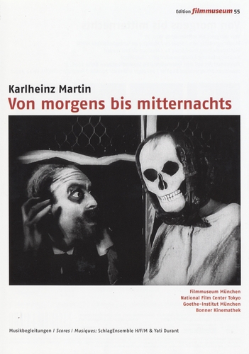 Couverture VON MORGENS BIS MITTERNACHTS de Karl Heinz MARTIN