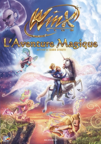 Couverture WINX CLUB: L'AVENTURE MAGIQUE de Iginio STRAFFI