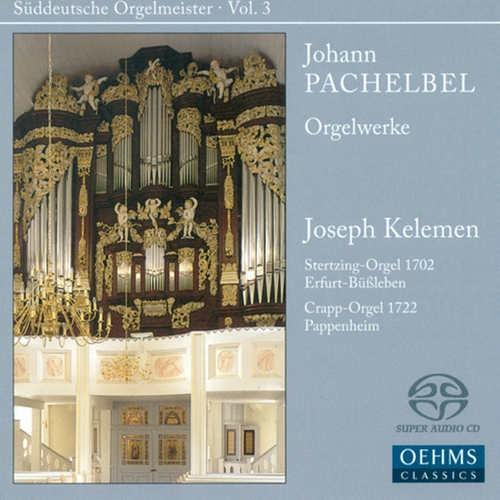 Couverture ORGUE (OEUVRES POUR) de Johann PACHELBEL