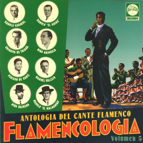 Couverture ANTOLOGIA DEL CANTE FLAMENCO: FLAMENCOLOGIA VOLUMEN 5