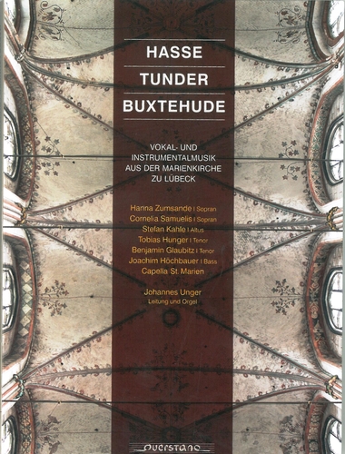 Couverture VOKAL- UND INSTRUMENTALMUSIK AUS DER MARIENKIRCHE ZU LÜBECK de Peter [Petrus] HASSE