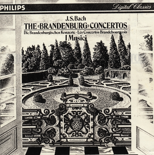 Couverture CONCERTOS BRANDEBOURGEOIS  1-6 BWV 1046-1051 de Johann Sebastian BACH